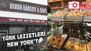 New York Divan Bakery'de Türk Simidi