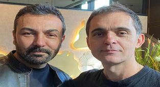 Pedro Alonso ile Saruhan Hünel bir arada