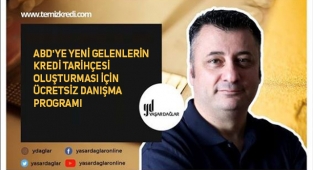 ABD'de Ücretsiz 'Kredi Tarihçesi' Danışma Programı