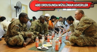 ABD Askerlerinden Ramazan Manzaraları