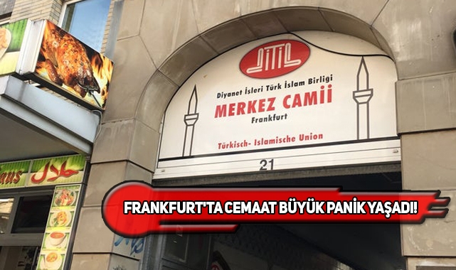 Frankfurt’ta Teravih Namazında Patlama!