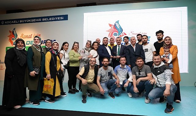 Kocaeli'nde "Sanat için bende vardım" projesi Türkiye'ye örnek olacak