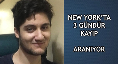 New York'ta Eray Akgön Kayboldu