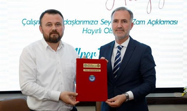 Bursa İnegöl'de 530 işçiye seyyanen zam müjdesi