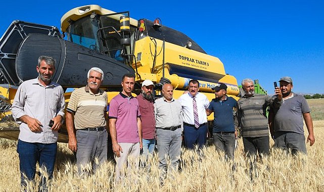 Malatya'da çiftçilere dağıtılan tohumlar hasatta