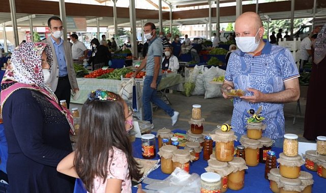 Kayseri Kocasinan'da ekolojik pazar atağı
