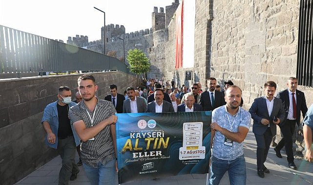 Kayseri'de Altın Eller Sanat Festivali heyecanı
