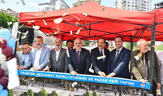 Otopark ve pazar yeri temeli atıldı