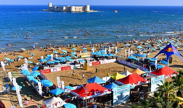 'Pro Beach Tour Plaj Voleybolu Mersin Etabı' sona erdi