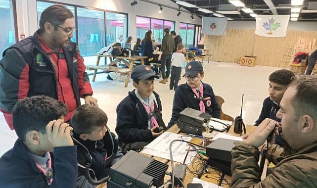 İzmit Belediyesporlu izciler Jota Joti etkinliğine katıldı