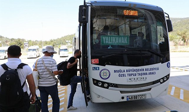 Muğla Bodrum'da 6 ayda 6 milyon yolcu taşındı