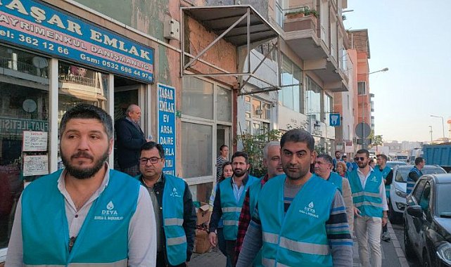 Bursa Yıldırım'da 'mavi yelekliler' saha faaliyetinde