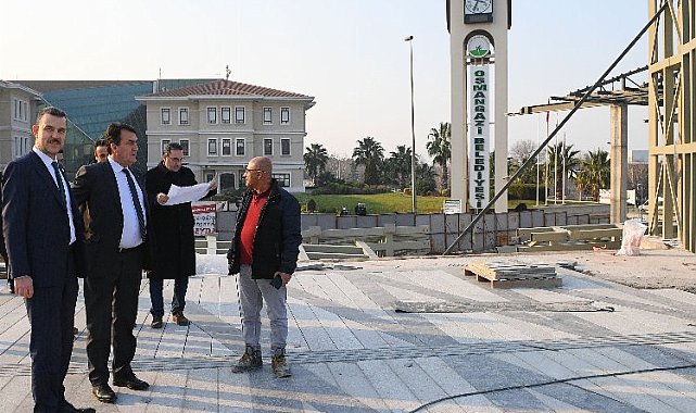 Bursa'nın yeni merkezi 'Osmangazi Meydanı'nda geri sayım