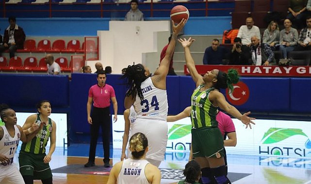 Hataylı kadınlardan potada bir galibiyet daha