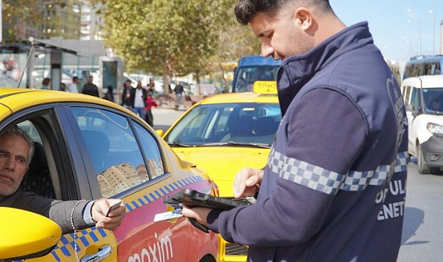 İstanbul'da taksilere sıkı denetim