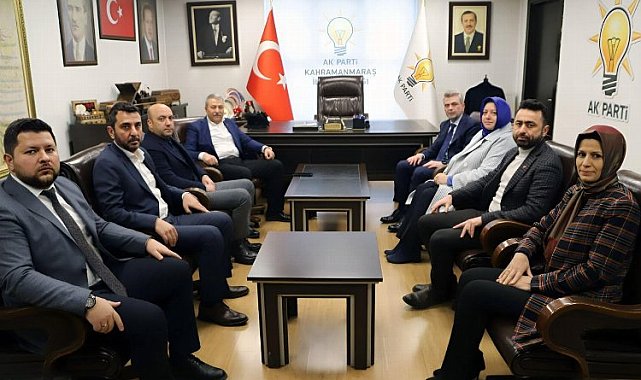 Ak Partili Yüksektepe'den Başkan Görgel'e ziyaret