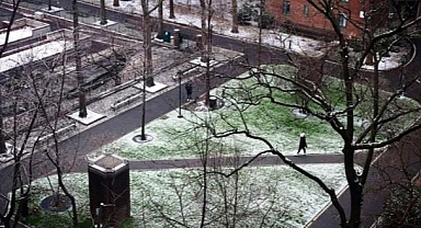 New York ve Washington'a Kar Sürprizi