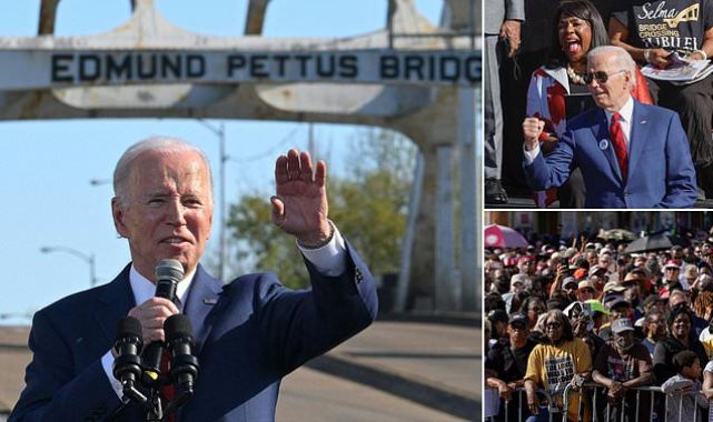 Biden pays tribute to Selma activists on 'Bloody Sunday' anniversary