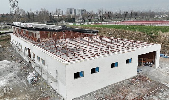 Bursa'da 'Okçuluk Salonu'nda çalışmalar hızlandı