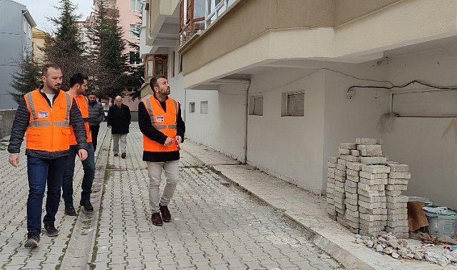 Çorum Belediyesi riskli binaları denetliyor