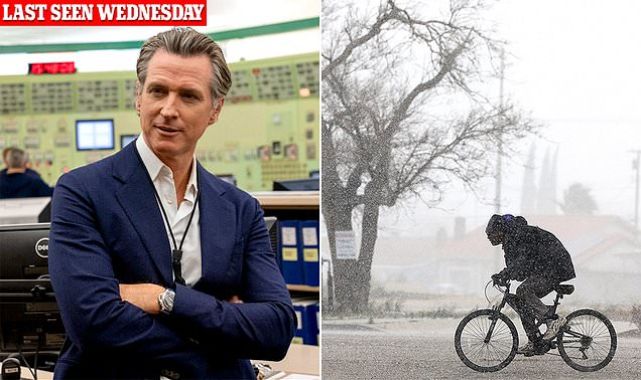 Gavin Newsom left California days after declaring weather emergency