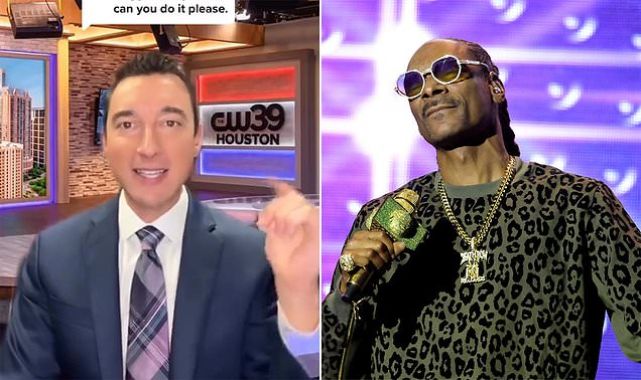 Houston weatherman slips rap lyrics from Snoop Dogg into broadcast