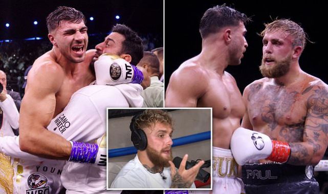 Jake Paul blames Tommy Fury defeat on a 'WET DREAM'