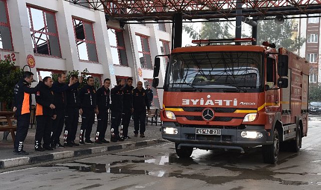 Manisa İtfaiyesi, Kahramanmaraş'ta çadır kentte hazır kıta