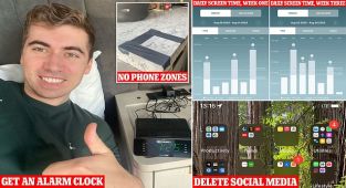 Mobile phone addict 'breaks up' with his phone for a month