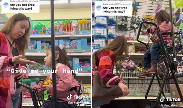 Mother sparks debate after she reveals she keeps her daughter on LEASH