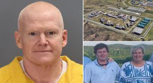 Smiling Alex Murdaugh appears shaven-headed in new prison mugshot
