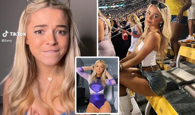 Social media star &amp; gymnast Olivia Dunne posts TikTok promoting AI use