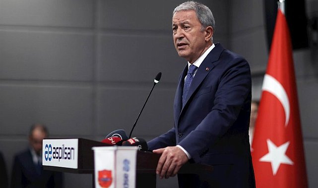 Bakan Akar'dan ASPİLSAN'da 'yerli ve milli' vurgusu