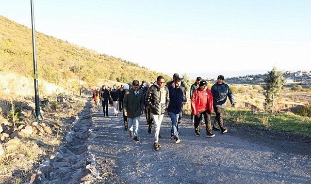 Kayseri Büyükşehir'den doğa yürüyüşü