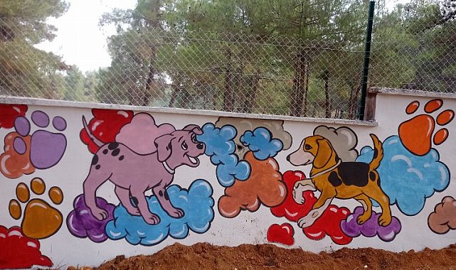 Gaziantep'in sokaklarına sanatsal dokunuş