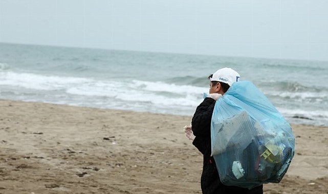Uzunkum Sahili'nde ikinci kıyı temizliği yapıldı