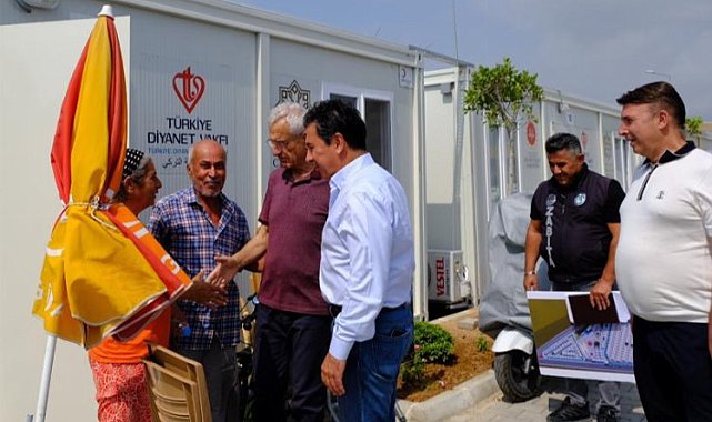 Bodrum'dan Hatay'daki dostluk kentine ziyaret