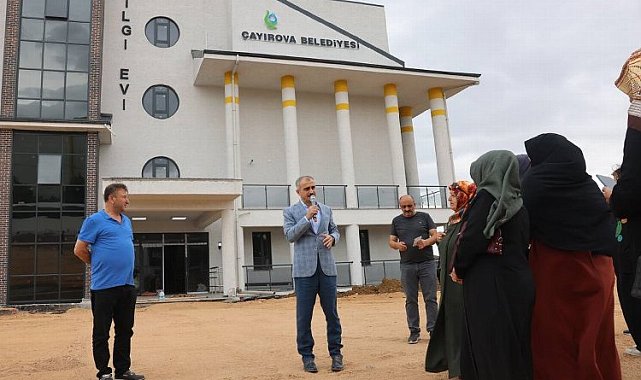 Çayırovalı kadınlar ilçedeki projeleri gezdi