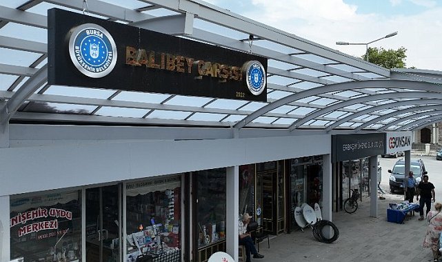Bursa'da tarihi Balıbey'e konfor geldi