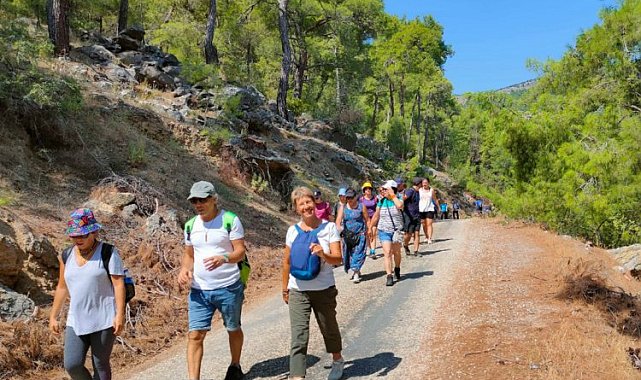 Yeşilçam yolunda doğa yürüyüşü