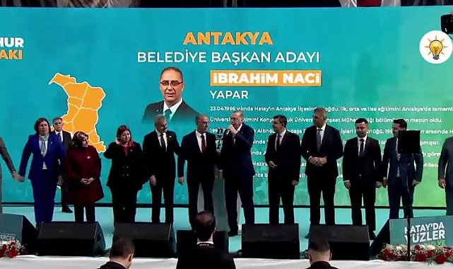 AK Parti'nin Hatay adayları belli oldu