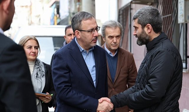 Dr. Mehmet Kasapoğlu'ndan Oğuz Erge'nin ailesine ziyaret