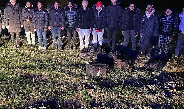 Edirne'de 1 haftada 215 göçmen yakalandı