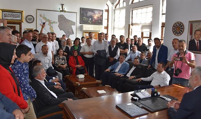 Tokat Niksar'da Başkan Tepebaşı göreve başladı