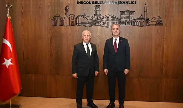 Bozbey'den Başkan Taban'a ziyaret