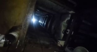 See inside newly found smuggling tunnel under Mexico-US border
