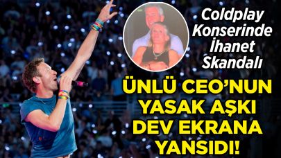 CEO'nun Yasak Aşkı Dev Ekrana Yansıdı! Coldplay Konserinde Skandal!