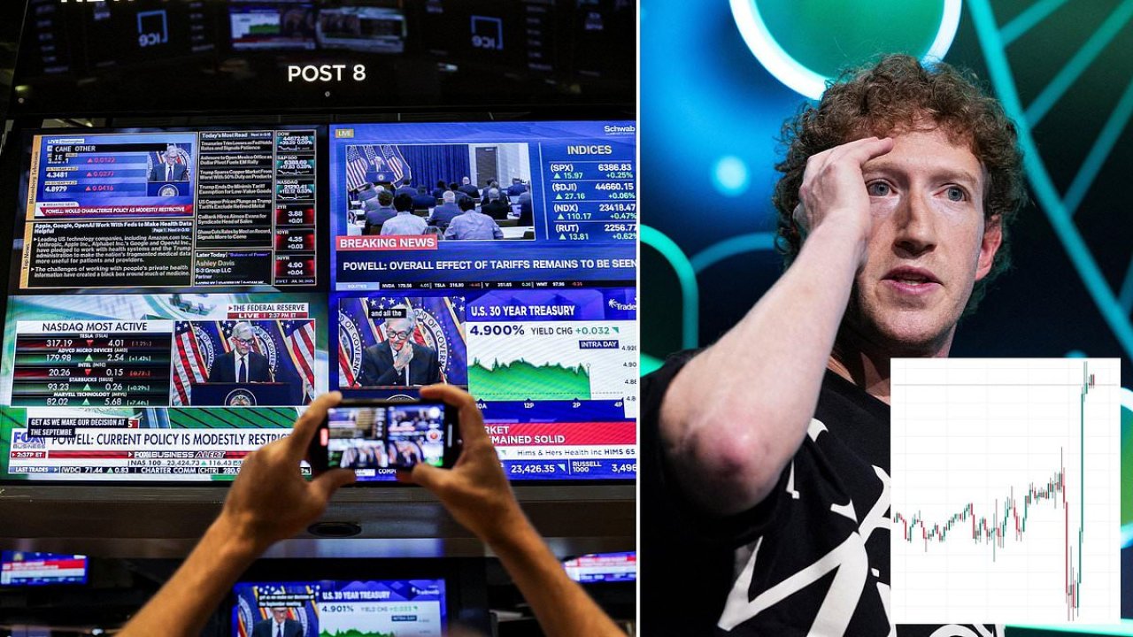 Futures surge after two of America's biggest firms deliver results