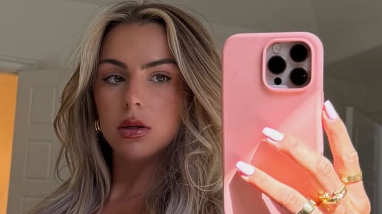 Haley Cavinder gives first glimpse of results of boob job