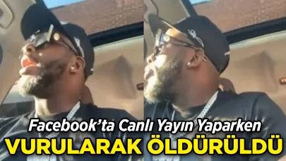 Facebook’ta Canlı Yayın Yaparken Öldürdü!